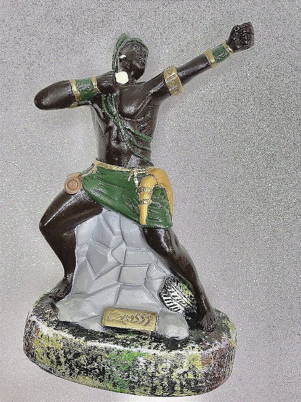 Imagem de Gesso Oxóssi - 25cm