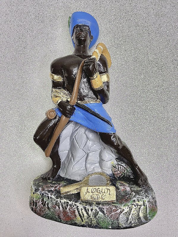 Imagem de Gesso Logun Edé - 25cm