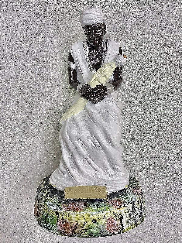 Imagem de Gesso Oxalufã/Oxalá - 25cm