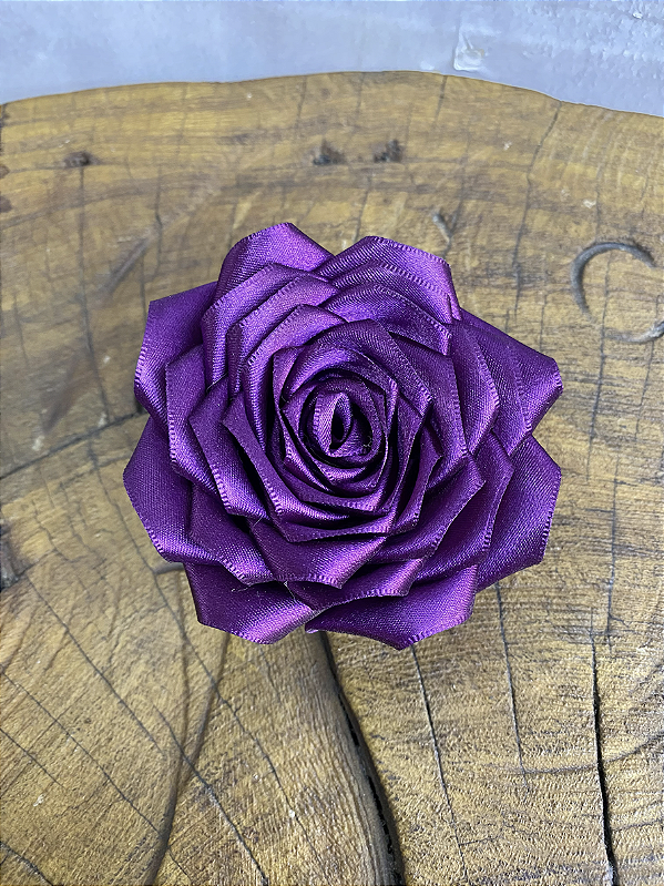 Rosa para Cabelo Luxo Roxa