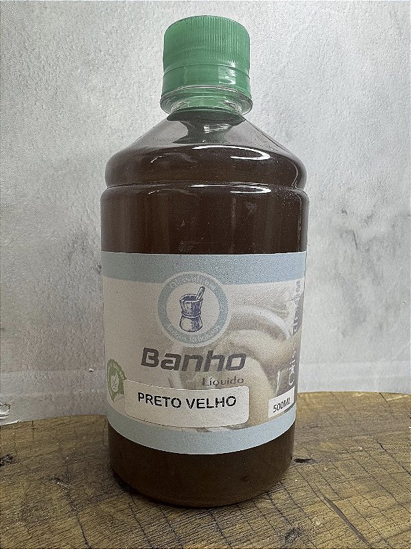 Banho Liquído 500 ML - Preto Velho