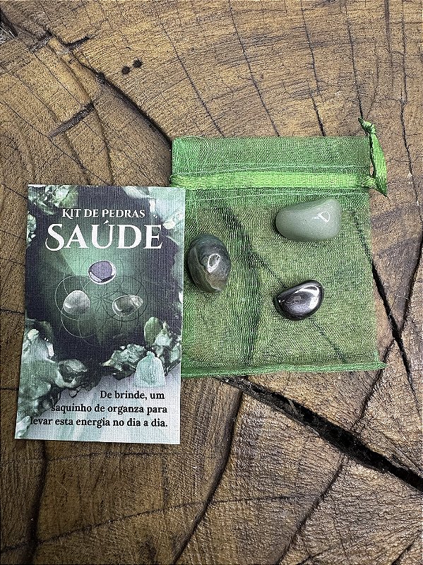 Kit de Pedras - Saúde