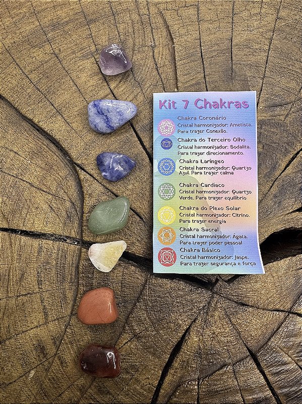 Kit 7 Chakras - Pequeno