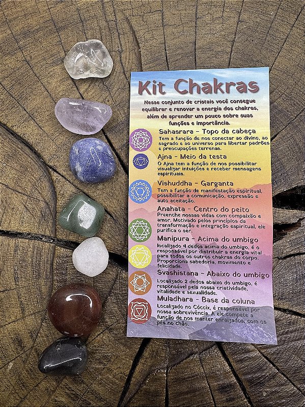 Kit 7 Chakras - Grande
