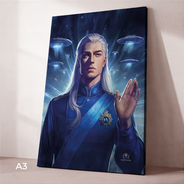 Quadro Decorativo Canvas - Ashtar Sheran - Grande 30x42