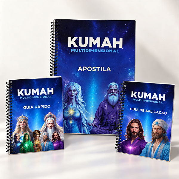 Kit Completo de Estudos KUMAH – Volume 3 | Edição Atualizada