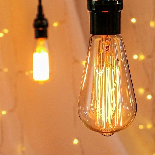 Lâmpada de Led ST64 2400k E27 Bivolt