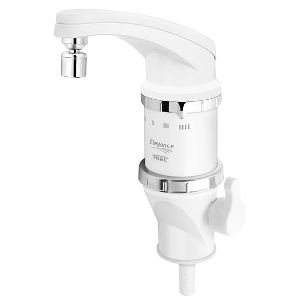 TORNEIRA ELÉTRICA FAME ELEGANCE 4TEMPERATURA 127V 4800W MESA BRANCO 668150