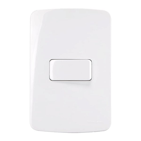 CONJUNTO MARGIRIUS B3 COM PLACA 4X2 1 SIMPLES PA019477 BRANCO 672815