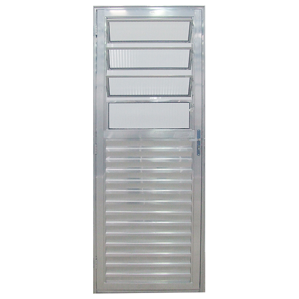 PORTA DE ALUMÍNIO BASCULANTE JANELLOT 210X80 DIREITA 226629