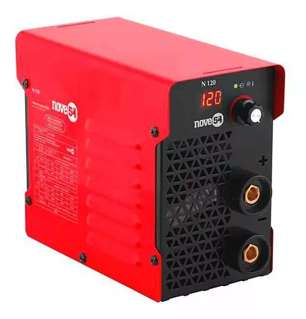 MAQUINA INVERSORA DE SOLDA N120 120A BIVOLT 954 DIGITAL NOVE-54 755214