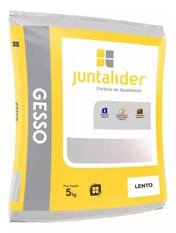 GESSO JUNTALIDER SECAGEM LENTO 5KG 143790