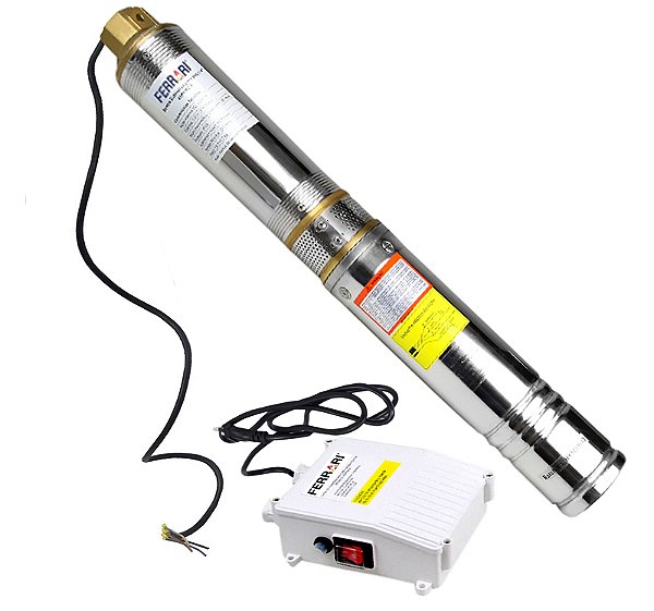 BOMBA ÁGUA SUBMEMERSA PARA POÇO FERRARI 4SPFM2/4 220V 389420