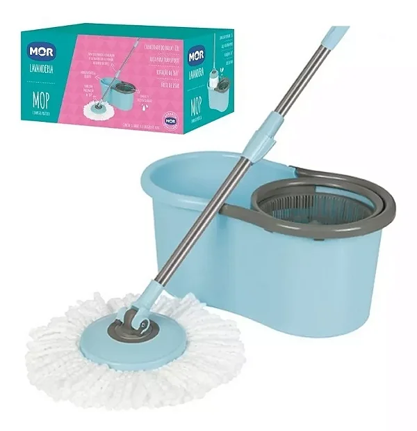 MOP ESFREGAO INOX LIMPEZA PRATICA MOR 8298 13 LITROS 375187
