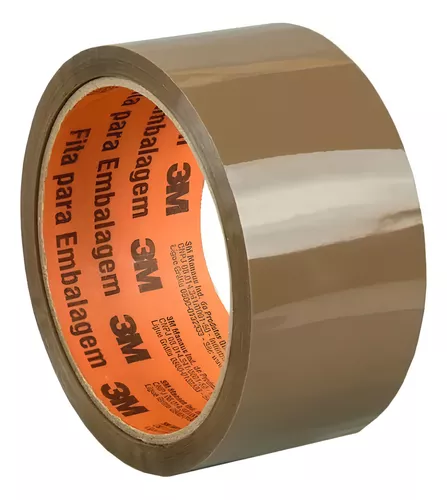 FITA EMBALAGEM ADESIVA 3M 48X50 METROS MARROM 770922