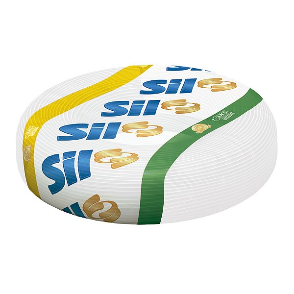 FIO CABO FLEXIVEL SIL 1,5MM BRANCO ROLO 100 METROS ROLO 322040