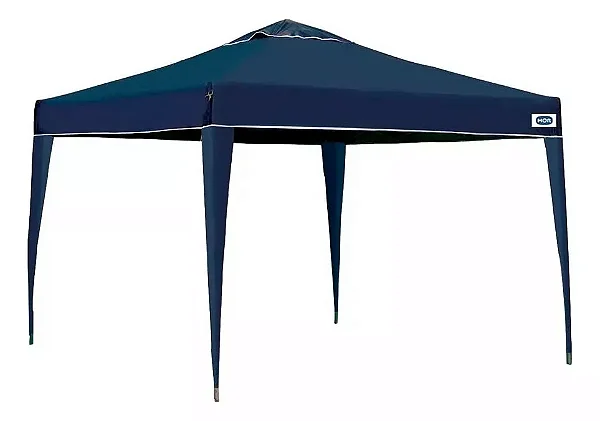TENDA DE PRAIA SANFONADA GAZEBO MOR X-FLEX AZUL 3X3 METROS 564354