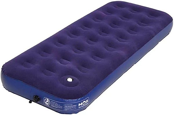 COLCHÃO INFLÁVEL MOR SOLTEIRO MULTIUSO COM INFLADOR ACOPLADO 370550