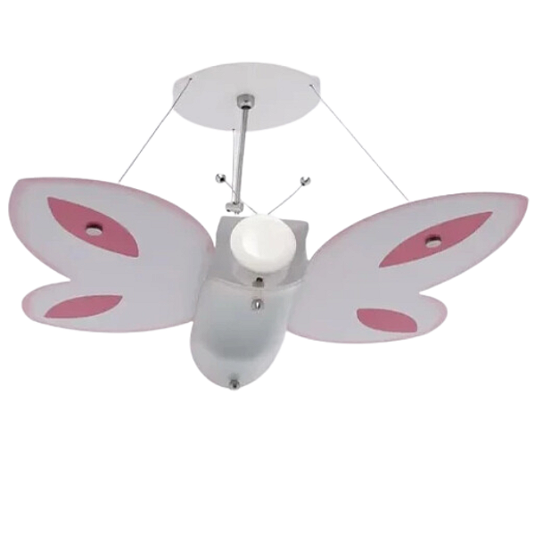 PENDENTE BORBOLETA KIN-LIGHT 107/ROSA 477184