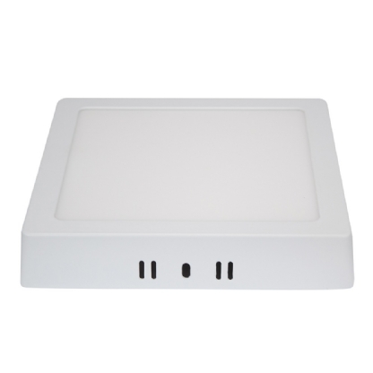 PAINEL LED BLUMENAU BRANCO SOBREPOR 12W 3000K QUADRADO BIVOLT LUZ AMARELO 572217