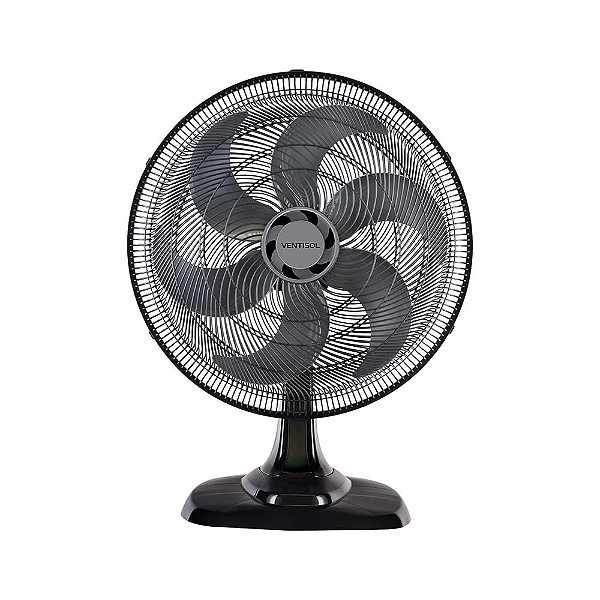 VENTILADOR DE MESA VENTISOL 50CM 6PÁS TURBO PRETO 127V 4259 432164