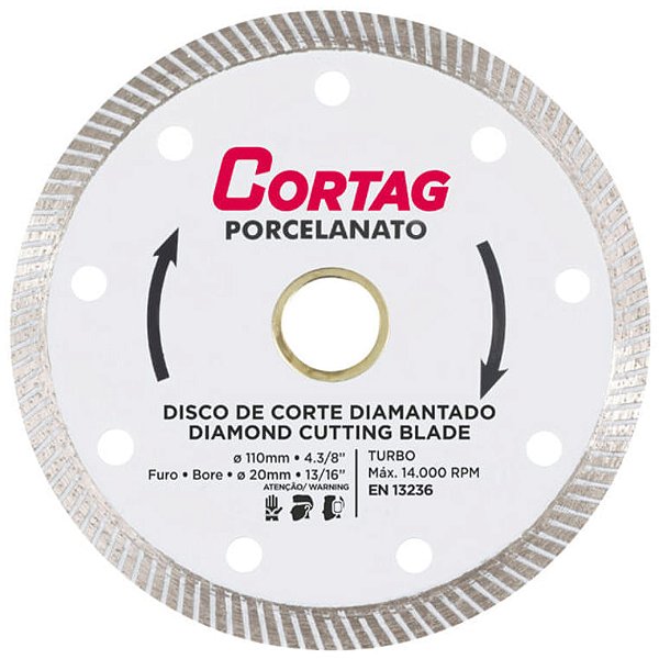 DISCO DIAMANTADO CORTAG PORCEL 60863 576964