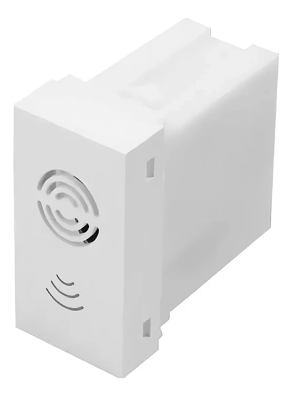 CONJUNTO FAME EVIDENCE SEM PLACA MÓDULO CAMPAINHA CIGARRA BIVOLT 3945 BRANCO 571601