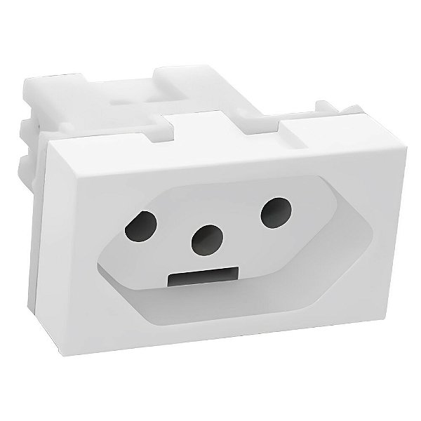 CONJUNTO FAME EVIDENCE SEM PLACA MÓDULO TOMADA 10A BRANCO 3892 487171