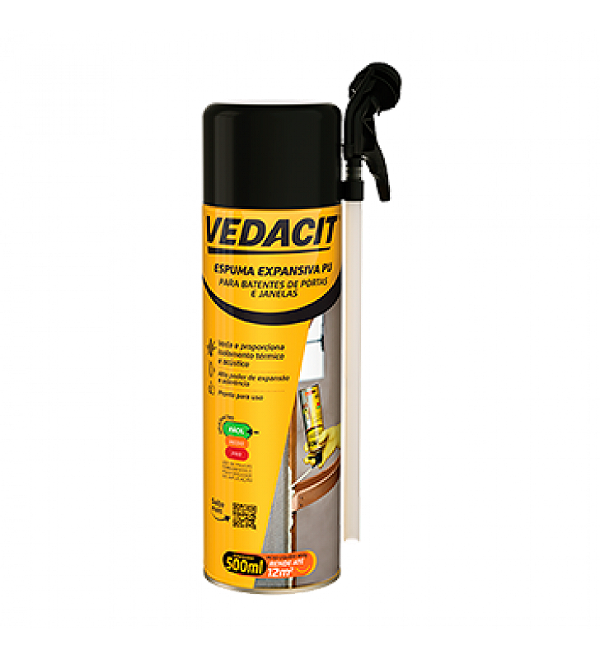 ESPUMA EXPANSIVA EXPANCIT 490G 500ML VEDACIT 202215