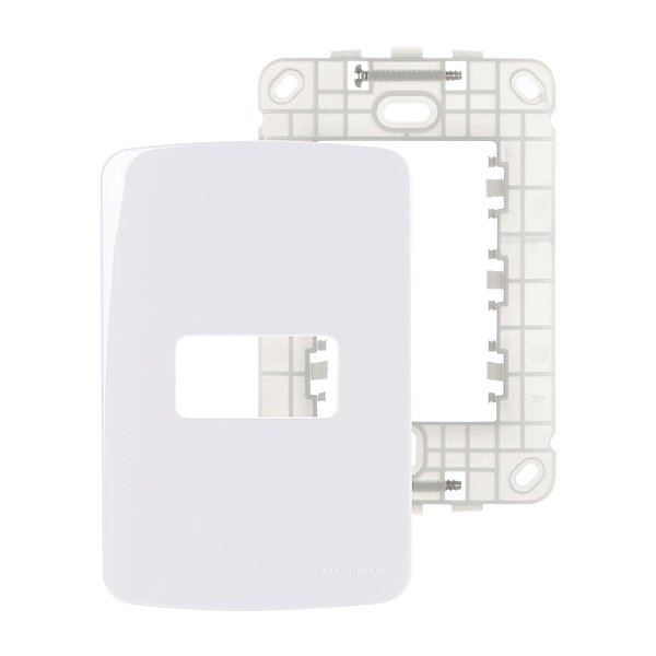 PLACA MARGIRIUS B3 4X2 1P C/S PA019430 BRANCO 672904