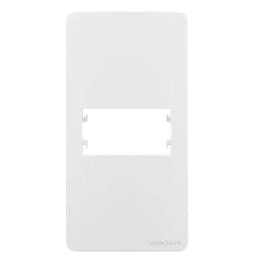 PLACA MARGIRIUS CONDULETE 1 MÓDULO C/SUP SLEEK PA021843 BRANCO 760480