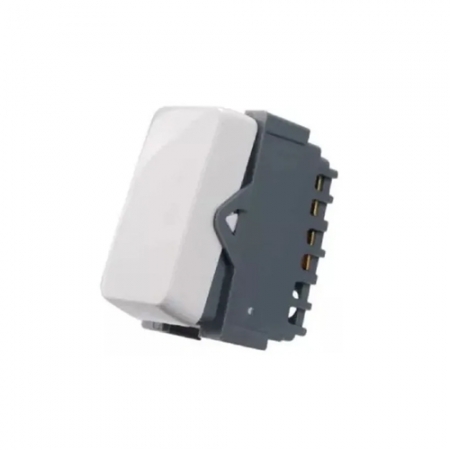 CONJUNTO MARGIRIUS B3 MÓDULO INTERUPTOR INTERMEDIARIO PA019402 BRANCO 672980