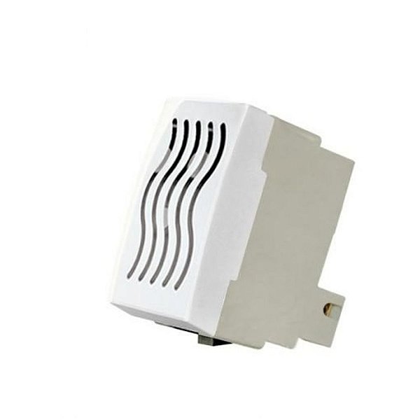 CONJUNTO MARGIRIUS SLEEK MÓDULO CAMPAINHA CIGARRA PA016040 BRANCO 673358