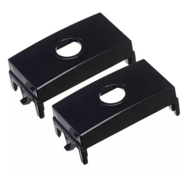 CONJUNTO MARGIRIUS SLEEK MÓDULO FURO C/2 PA016542 EBONY/PRETO 675520