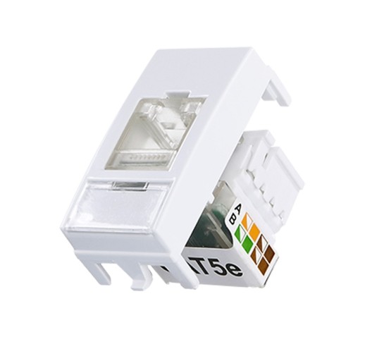 CONJUNTO MARGIRIUS SLEEK MÓDULO TOMADA RJ45 PA016045 BRANCO 673315