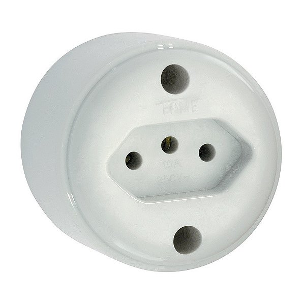 TOMADA EXTERNA FAME 2P+T 20A 8214240 251445