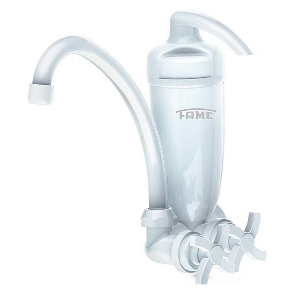 TORNEIRA COM FILTRO FAME ACQUAFAM 4132 BRANCO PAREDE 1041320 724467
