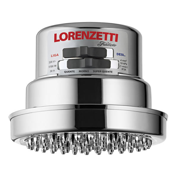 DUCHA LORENZETTI CHUVEIRO TRADIÇÃO 220V 6800W 39233