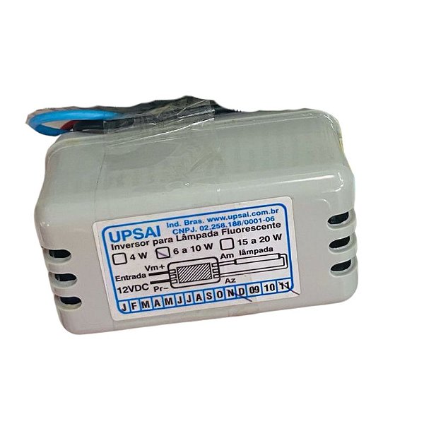INVERSOR UPSAI 6W/10W X 12VOLTS 136484