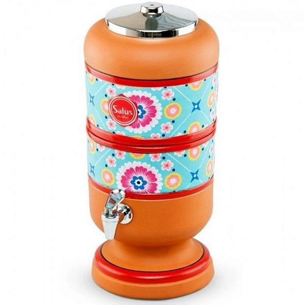 FILTRO DE BARRO SALUS TEX 4L 1507T TURQUESA 442208