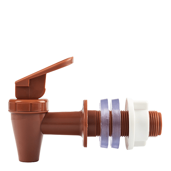 TORNEIRA PARA FILTRO BARRO SALUS 405/E ALAVANCA MARROM 817481