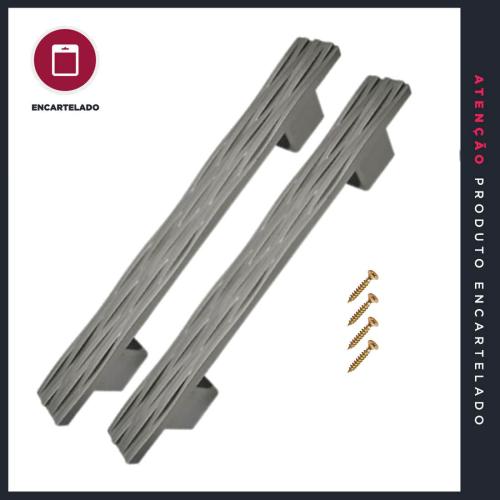 PUXADOR P&J TREVISO 160MM ALUF 7331 C/2 565172