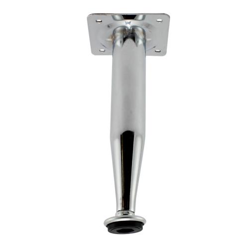 PÉ PARA ÁRMARIO GABINETE MÓVEIS P&J 150MM METAL CROMADO CONICO C/1 442500