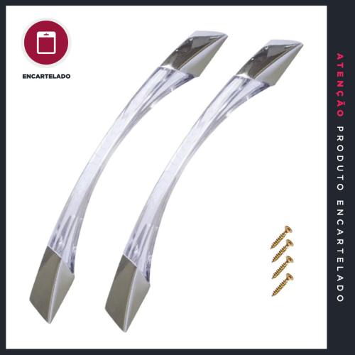 PUXADOR P&J BARILOCHE160 AC/CROMADO 7342M C/2 438898