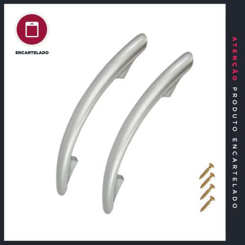 PUXADOR P&J URANO 64/96/128 ALUF C/2 557773