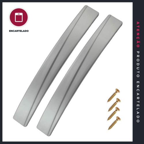 PUXADOR P&J OZZY 128/160 ALUF C/2 1003700006 713031