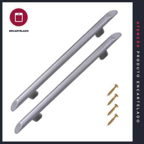 PUXADOR P&J FLORA 7287GF 160 ALUF C/2 527408