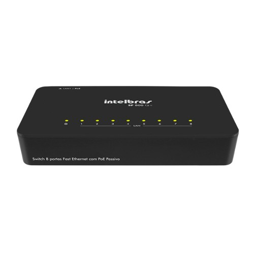 ROTEADOR SWITCH INTELBRAS SF800Q+ 8 PORTAS 306657