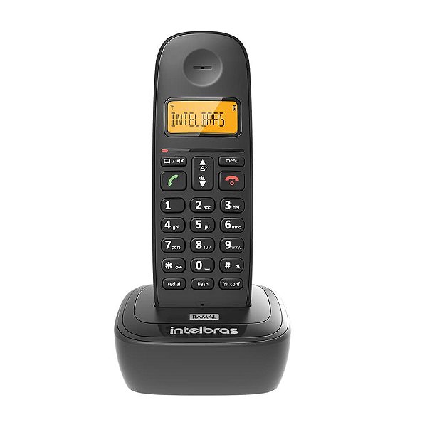 TELEFONE SEM FIO INTELBRAS TS2511 RAMAL PRETO 665711