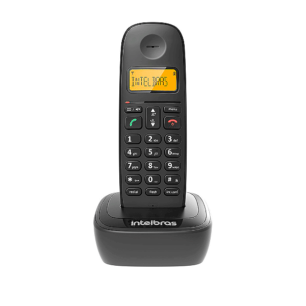 TELEFONE SEM FIO INTELBRAS TS2510 C/IDENTIFICADOR PRETO 579858